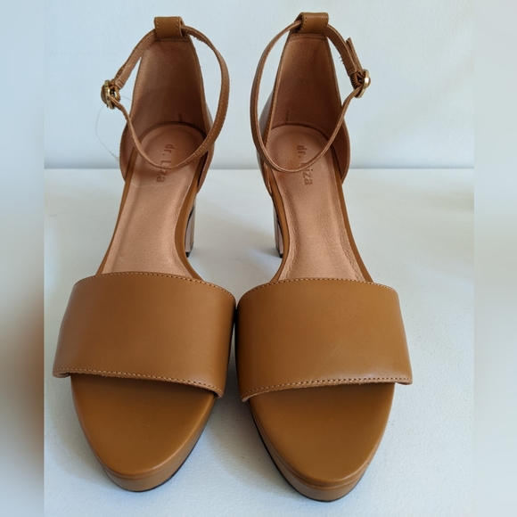 Dr Liza Camel leather pumps - Picture 2 of 7